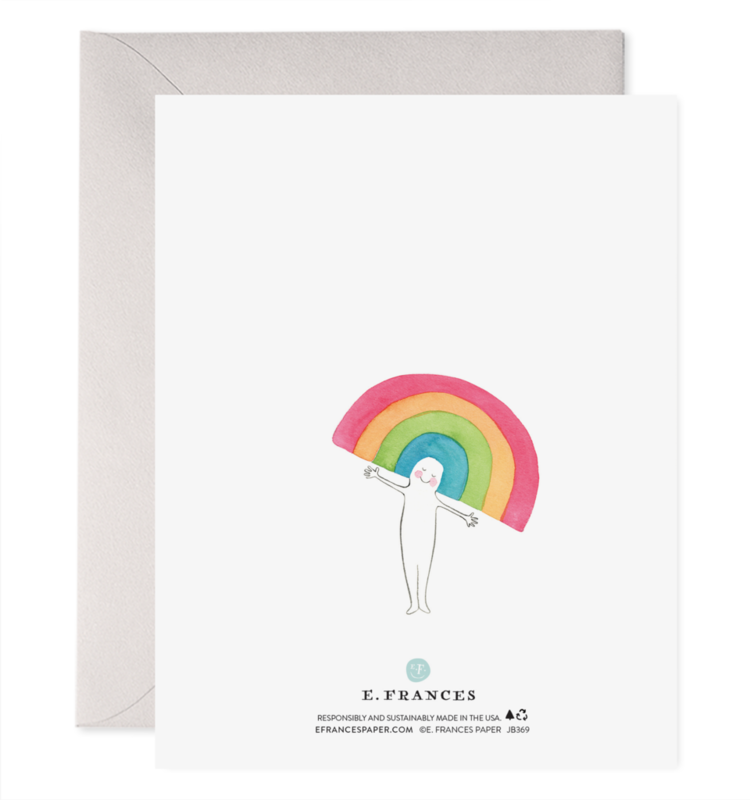 E. Frances Paper Studio Rainbow Head