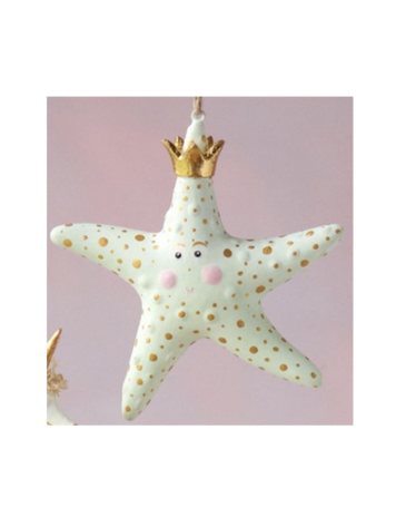 Glitterville Starfish Ornament