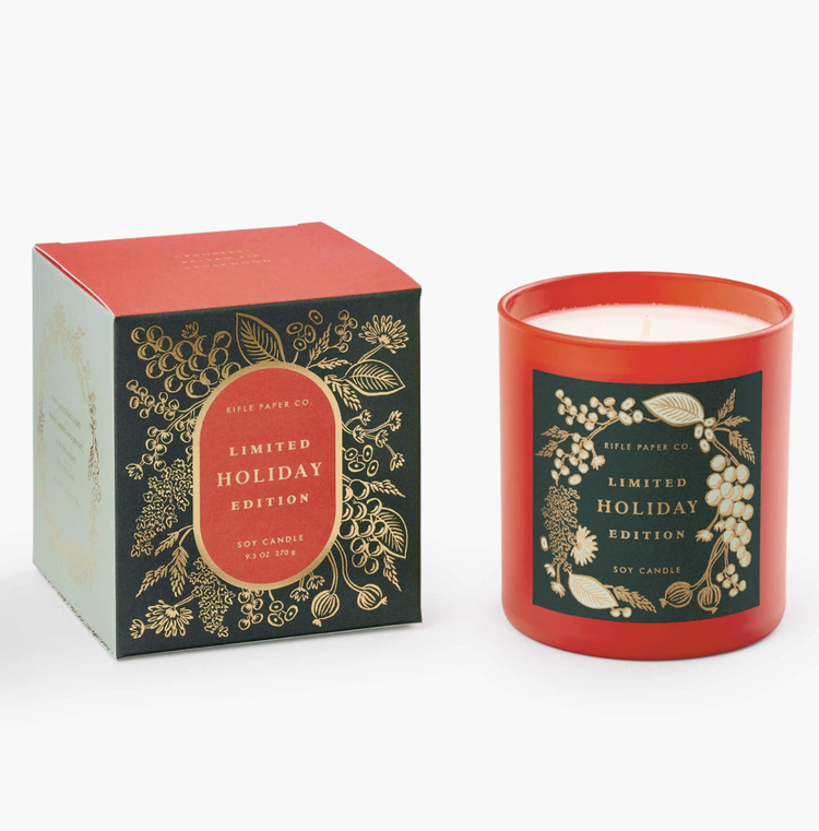 Rifle Paper Co. Limited Edition Holiday Candle