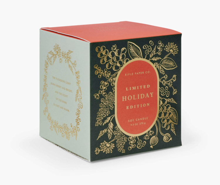 Rifle Paper Co. Limited Edition Holiday Candle