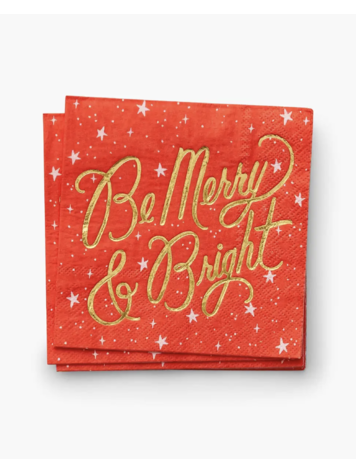 Rifle Paper Co. Be Merry & Bright Cocktail Napkins