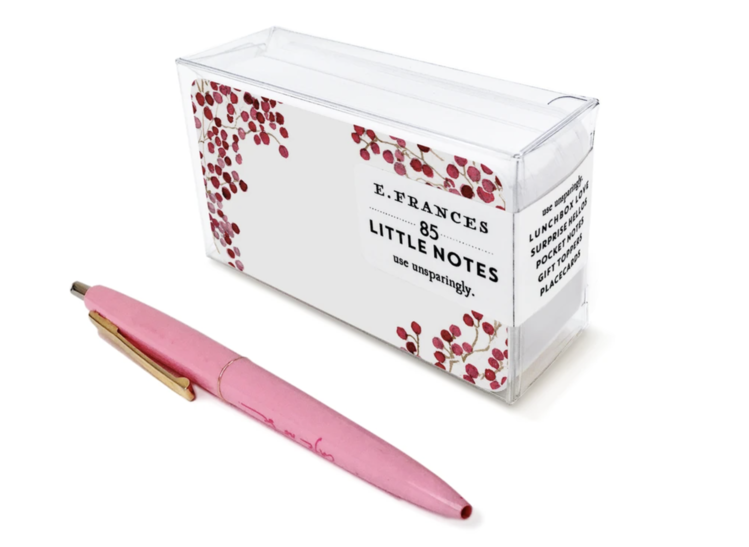 E. Frances Paper Studio Red Berries Little Notes