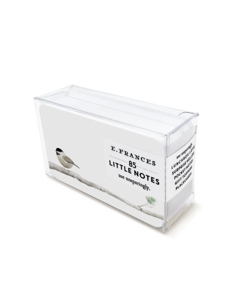 E. Frances Paper Studio Chickadee Little Notes