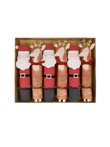 Meri Meri Christmas Character Large Crackers