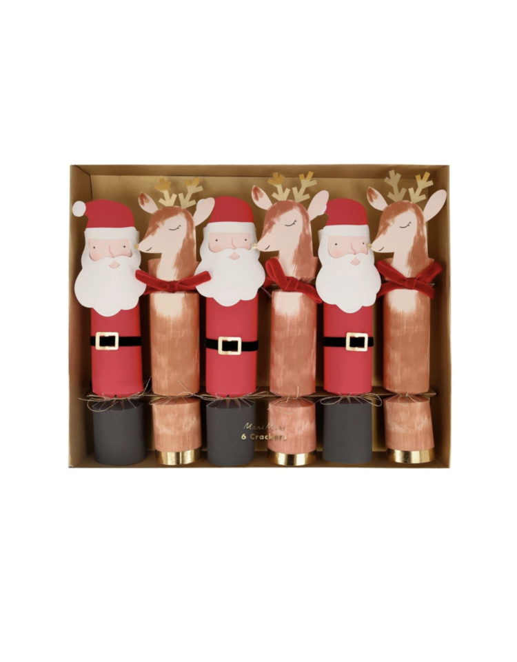 Meri Meri Christmas Character Large Crackers