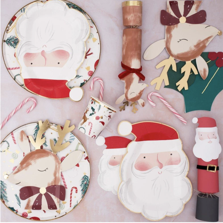 Meri Meri Christmas Character Large Crackers