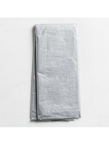 Waste Not Paper Silver Tissue Paper