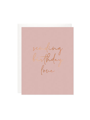 Missive Sending Birthday Love