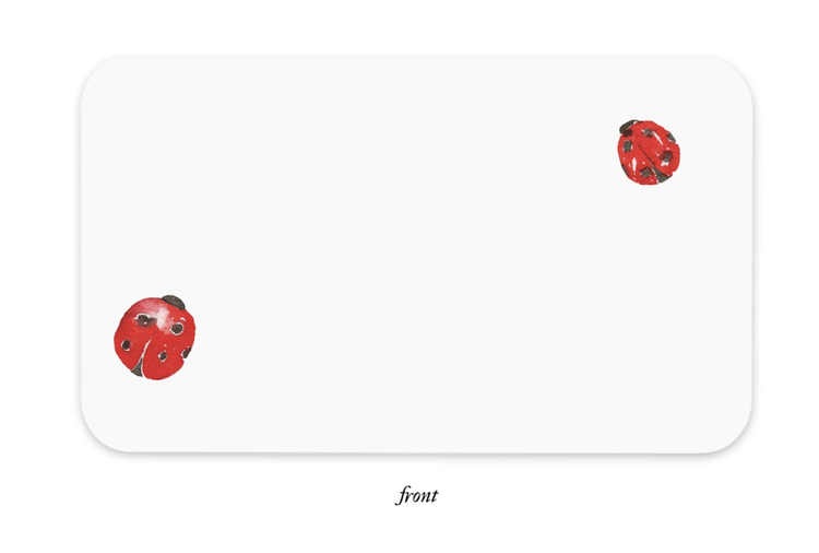 E. Frances Paper Studio Ladybugs Little Notes