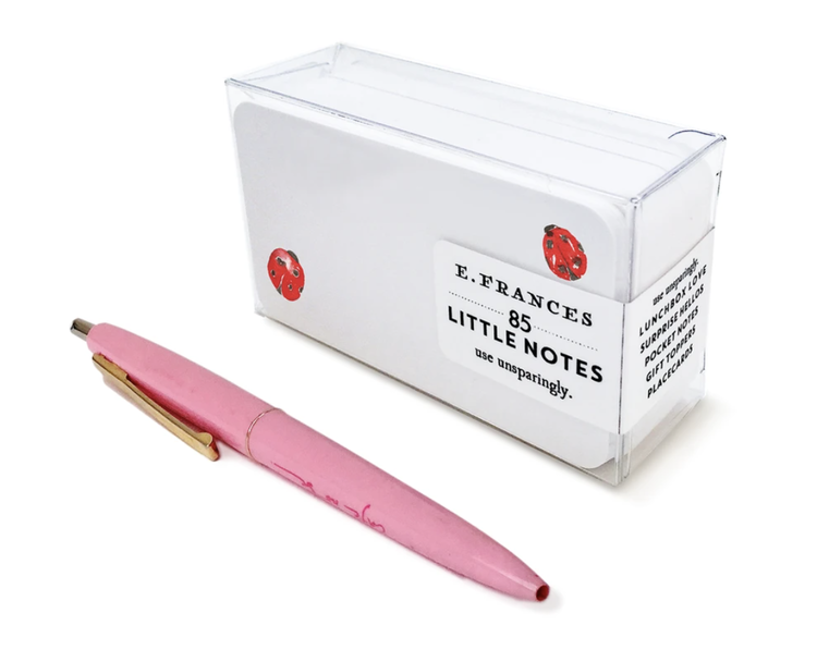 E. Frances Paper Studio Ladybugs Little Notes