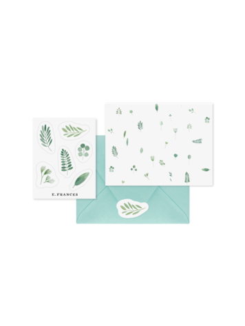 E. Frances Paper Studio Botanical Note Set