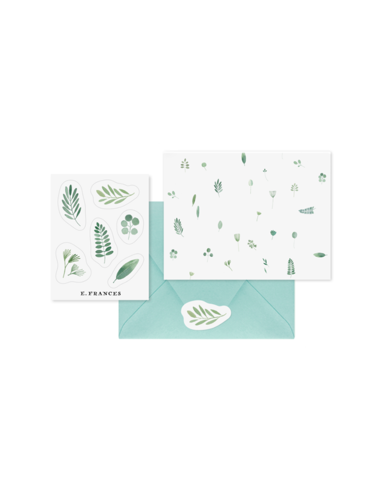 E. Frances Paper Studio Botanical Note Set