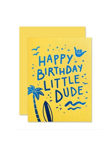 The Social Type Little Dude Birthday