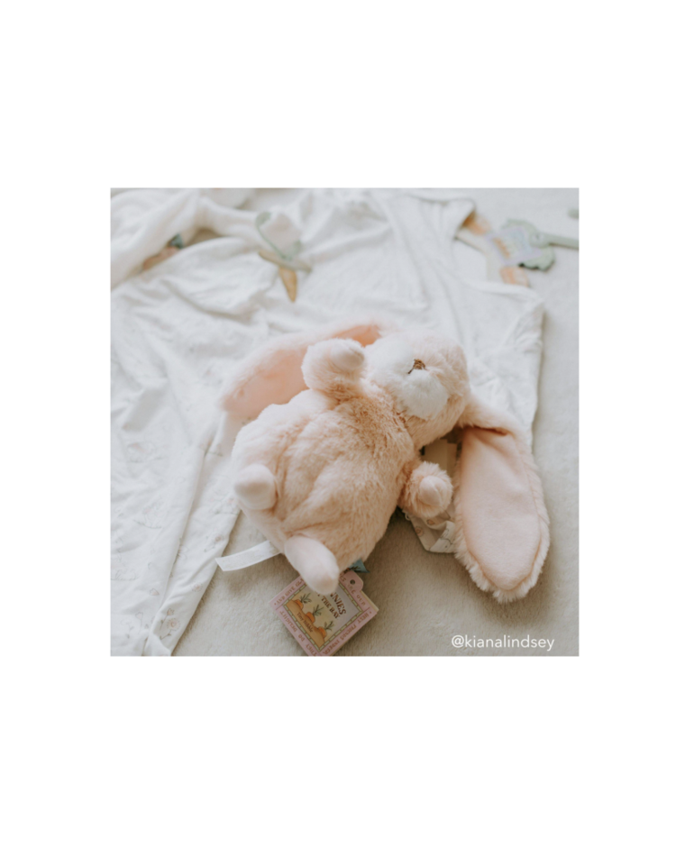 Bunnies By The Bay Tiny Nibble Bunny, Pink