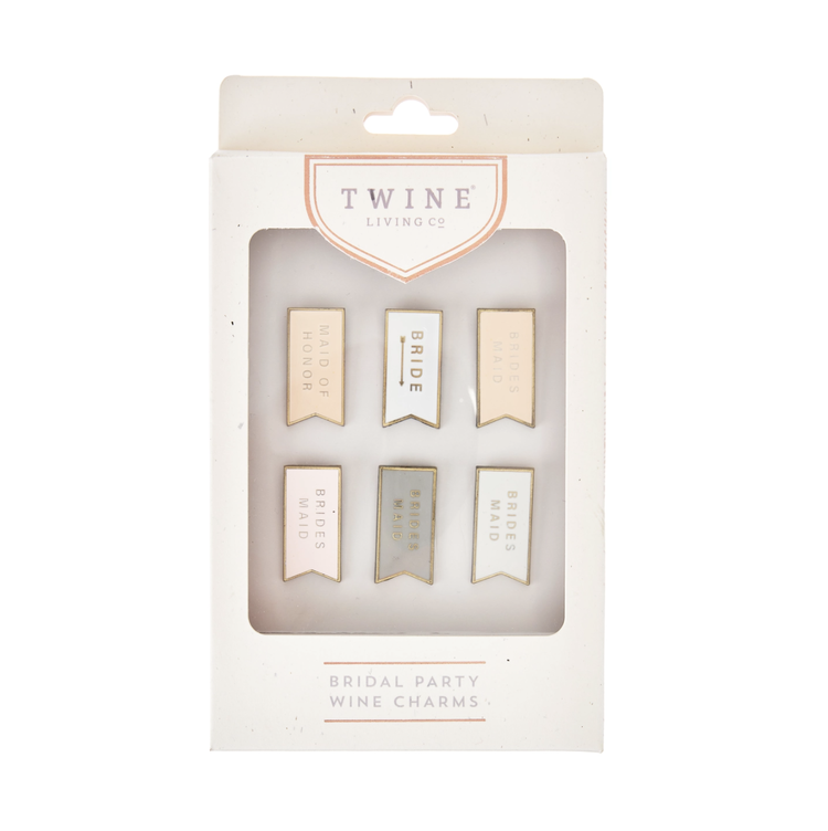 Twine Bridal Party Wine Charms
