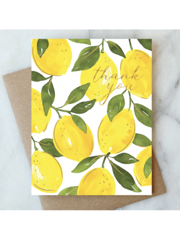 Abigail Jayne Design Lemon Thank You
