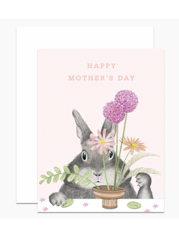 Dear Hancock Happy Mother's Day Bunny Flower