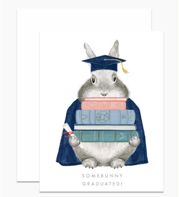 Dear Hancock Somebunny Graduated