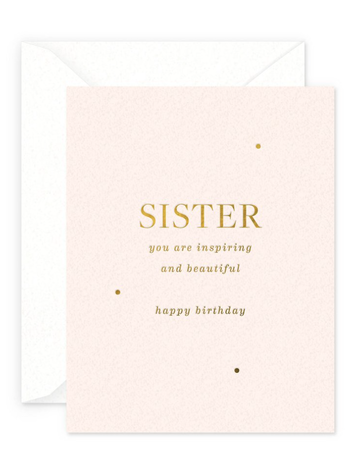 Smitten on Paper Beautiful Sister Birthday