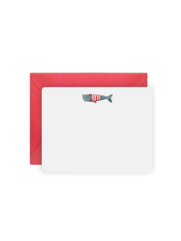 E. Frances Paper Studio Whale Flat Notes