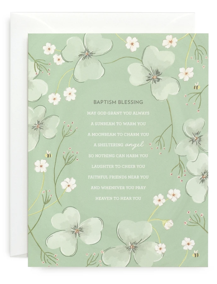 Sagebrushed Baptism Blessing