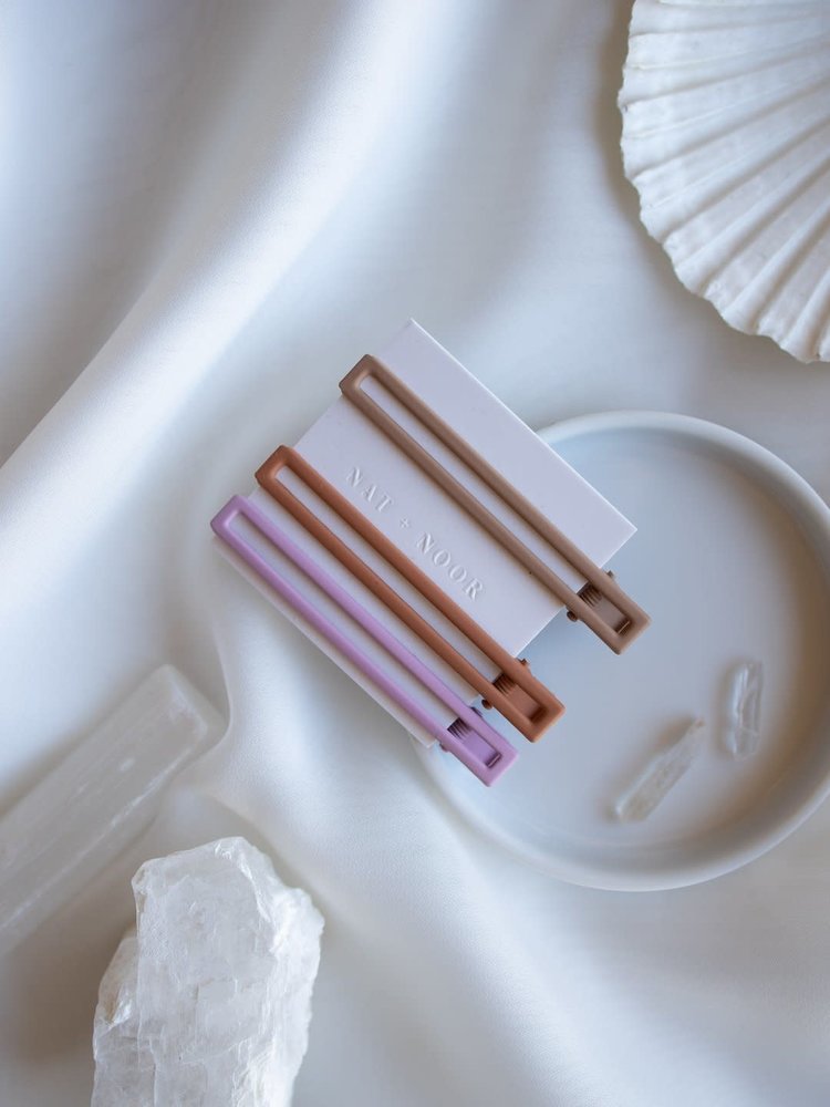 Nat and Noor Yarrow Hair Clip, Various Colors