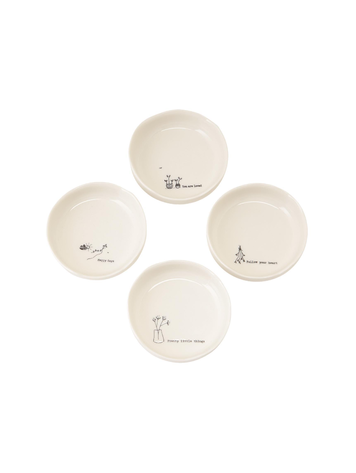 East of India Sweet Sayings Bowl,