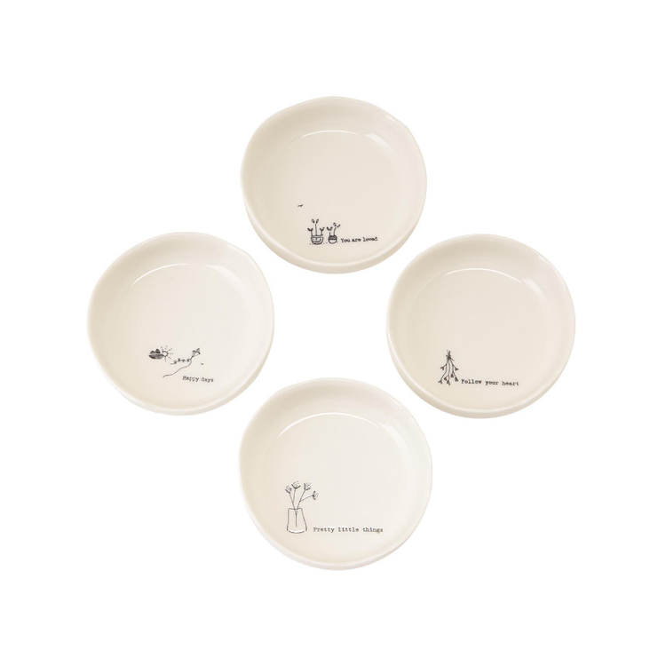 East of India Sweet Sayings Bowl,