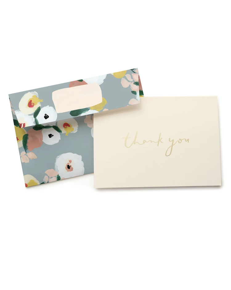 Our Heiday Dusk Florals Thank You