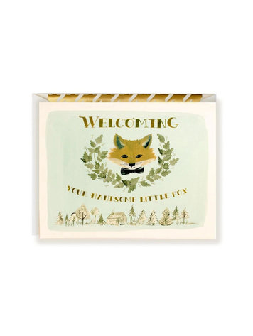 The First Snow Welcome Handsome Fox