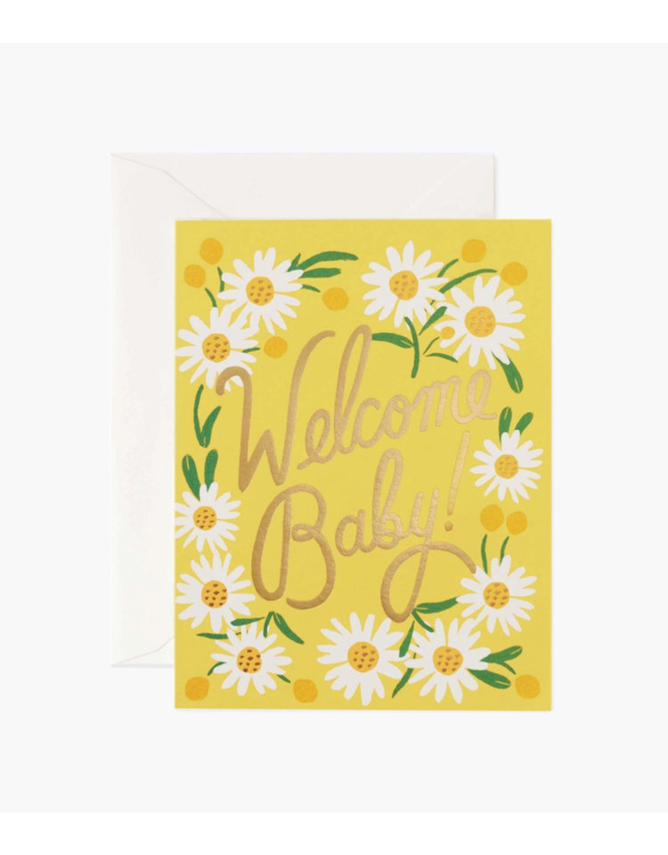 Rifle Paper Co. Daisy Baby Card