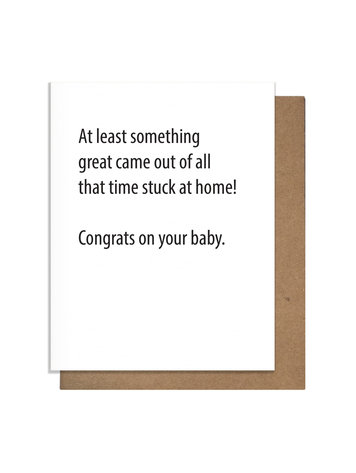 Pretty Alright Goods Home Baby Card