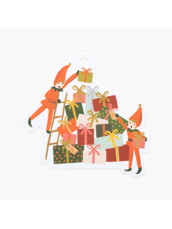 Rifle Paper Co. Elves Die-Cut Gift Tags