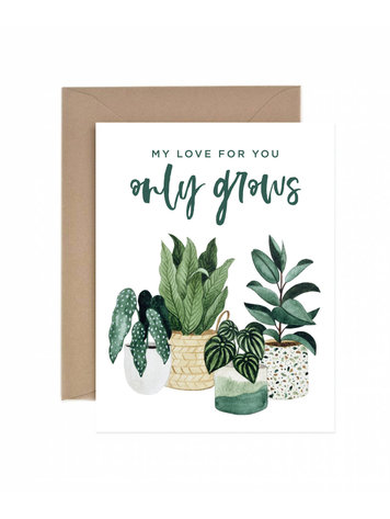 Paper Anchor Co. Love Grows Greeting Card