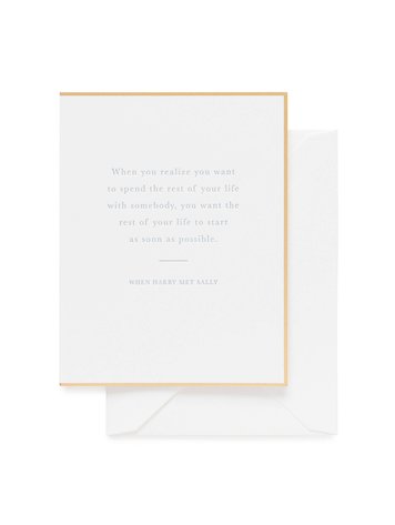 Sugar Paper When You Realize