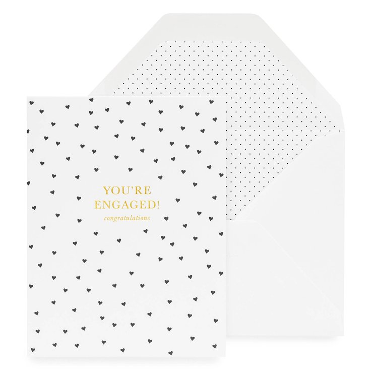 Sugar Paper You're Engaged, Hearts