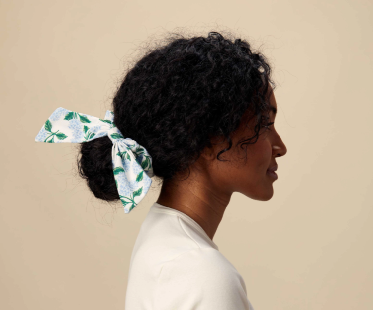 Rifle Paper Co. Hydrangea Scrunchie