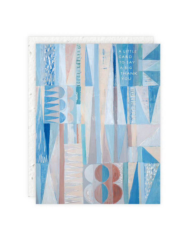 Seedlings Sea Glass Thank You