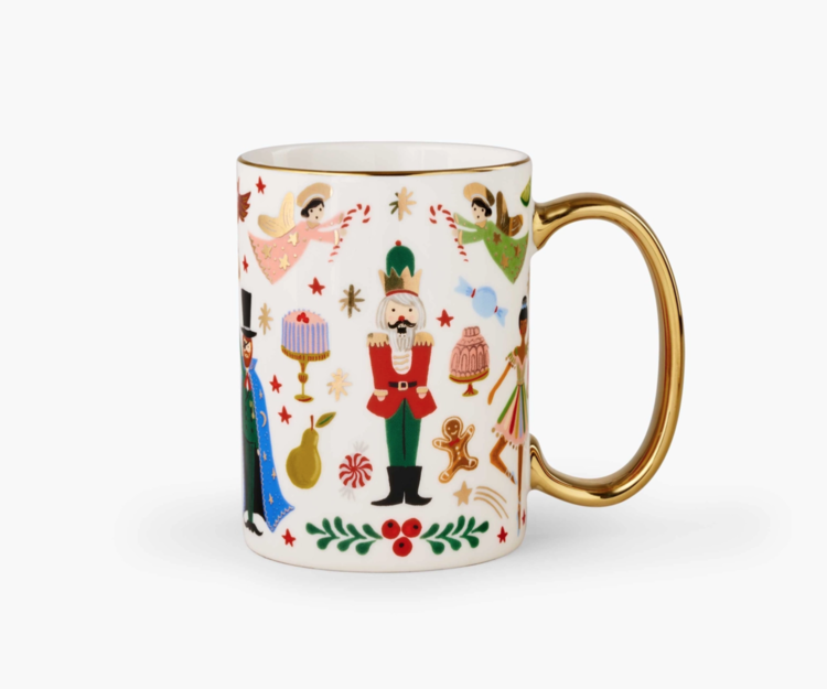 Rifle Paper Co. Nutcracker Porcelain Mug