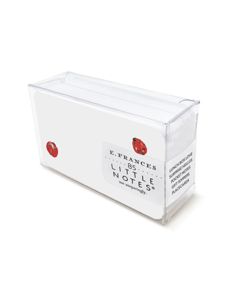 E. Frances Paper Studio Ladybugs Little Notes