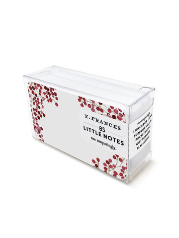 E. Frances Paper Studio Red Berries Little Notes