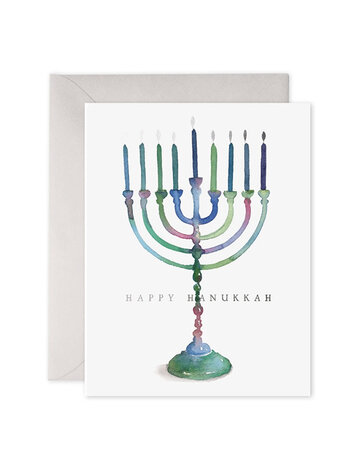 E. Frances Paper Studio Colorful Menorah Box Set