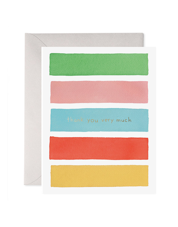 E. Frances Paper Studio Color Bars Thank You Box Set