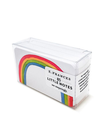 E. Frances Paper Studio Rainbow Little Notes