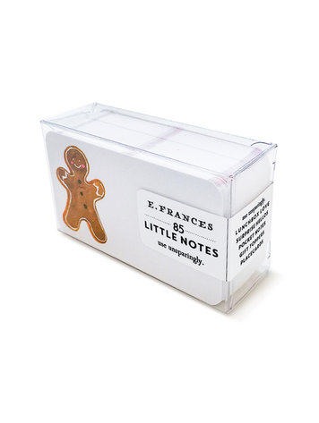 E. Frances Paper Studio Gingerbread Little Notes