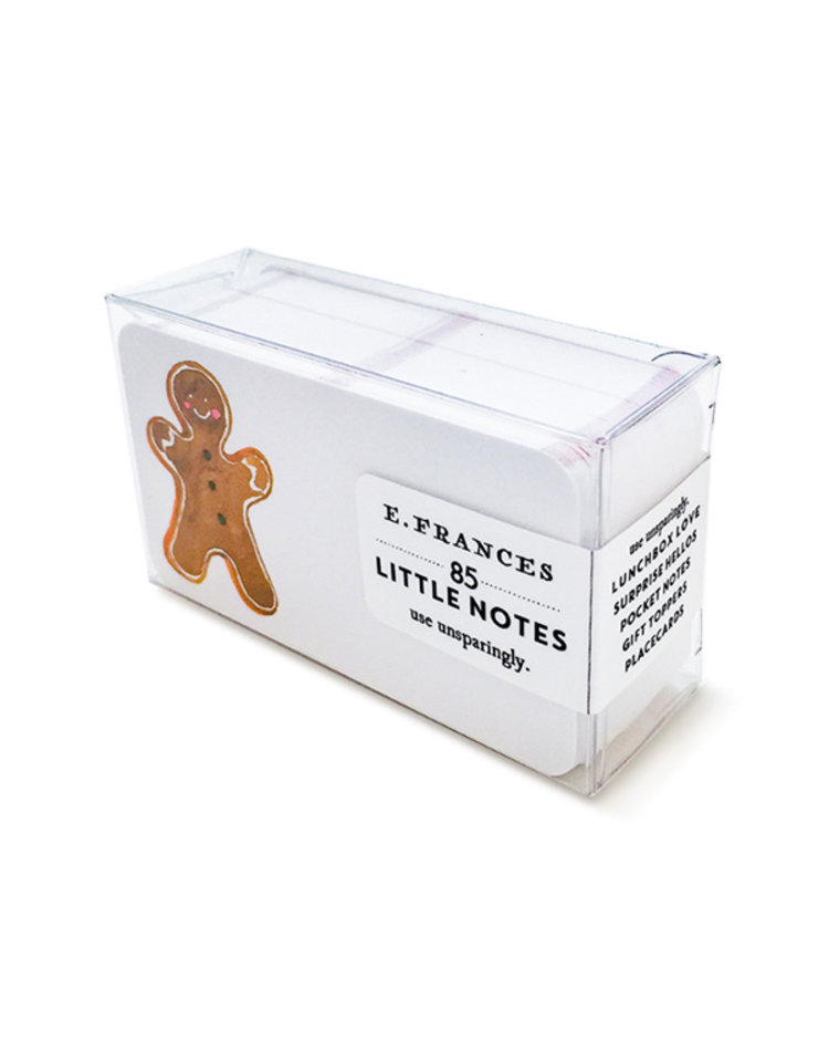E. Frances Paper Studio Gingerbread Little Notes