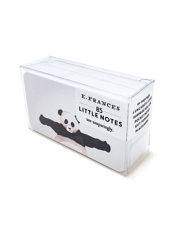 E. Frances Paper Studio Panda Hug Little Notes