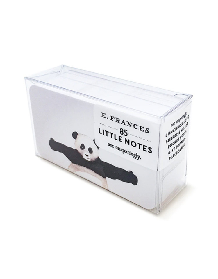 E. Frances Paper Studio Panda Hug Little Notes
