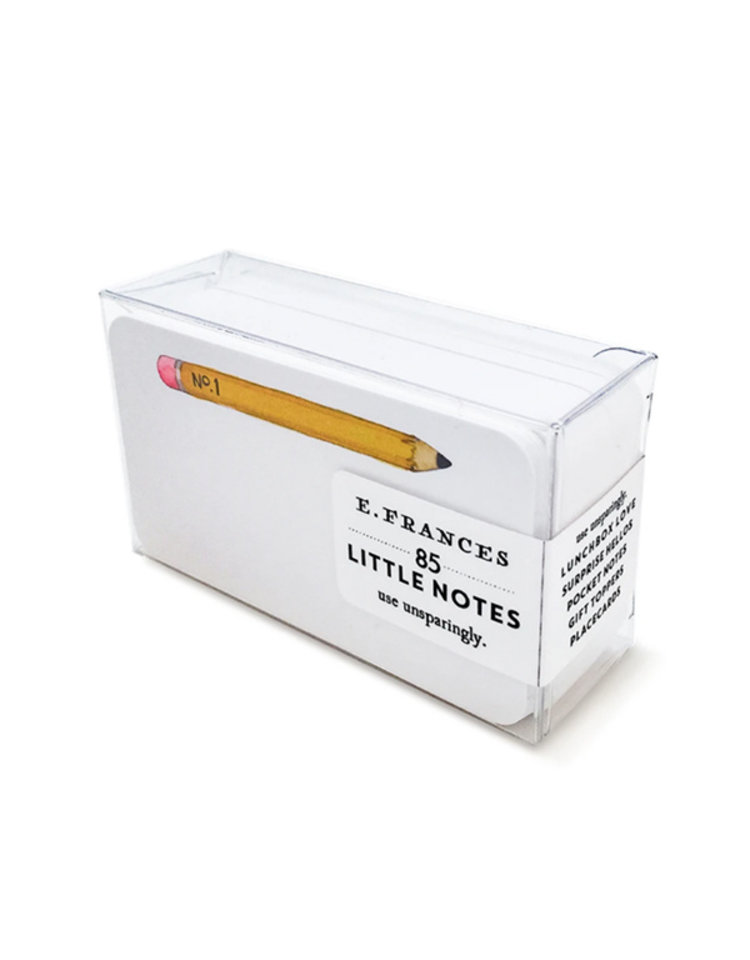 E. Frances Paper Studio No. 1 Pencil Little Notes