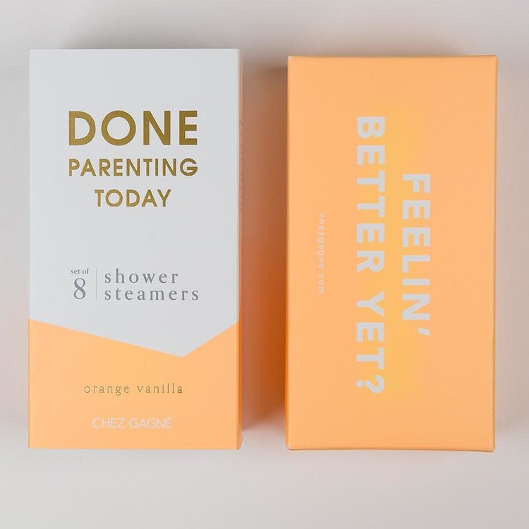 Chez Gagne Letterpress Done Parenting Today Shower Steamers
